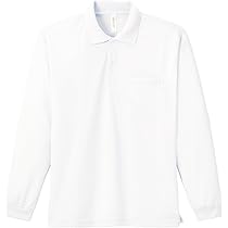 Amazon | (キャッチ)Catch 長袖ポロシャツ 女性 白 無地 LB576061