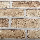ピール&スティックBacksplash Sharon Stone BrickブラウンContact紙自己粘着リムーバブル壁紙s4246 – 1 : 1.64フィートX 8.20フィート