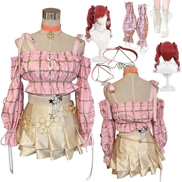 s*k様 早乙女ベリー ウィッグ 私服 コスプレ衣装 コスプレウィッグ バーチャルYouTuber VTuber 早乙女ベリー