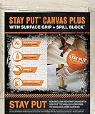 Stay Put 04328キャンバスwithサーフェスグリップand Spillブロック、4 x 12 '