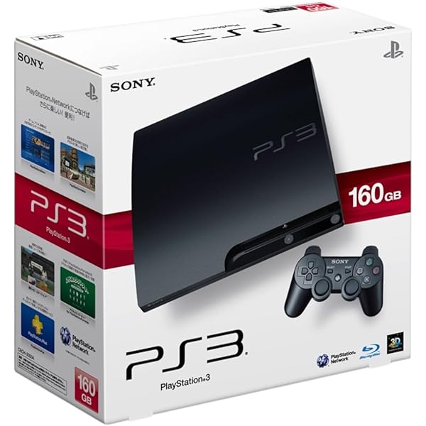 PS3 本体 ［箱つき］160GB PS3 本体 ［箱つき］160GB PS3 本体 ［箱つき］160GB Amazon.com