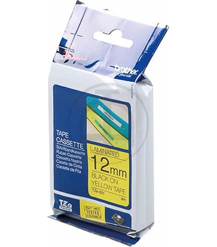 ブラザー工業 TZeテープ ラミネートテープ 黄地/黒字 e-661V 563 ブラザー ブラザー純正 セルフラミネートテープ TZe-SL661