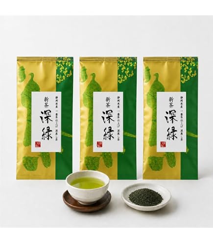 Amazon.co.jp: お茶 緑茶 茶葉 日本茶 飲み比べ 3袋セット (生産者限定
