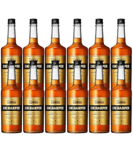 Amazon.co.jp: I.W.HARPER IWハーパー ゴールドメダル40% 700ml×12本