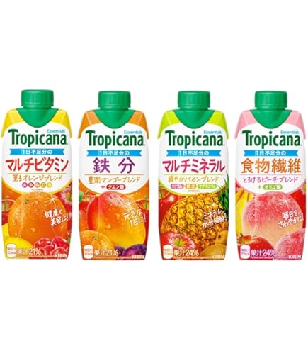 Amazon.co.jp: トロピカーナ3種セット - マルチビタミン、マルチ