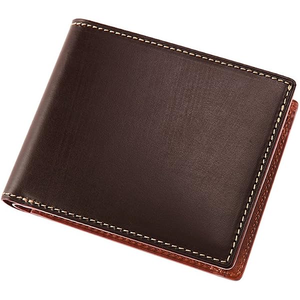 Amazon | [キプリス] 二つ折り財布(小銭入れ付き札入)□オイルシェル