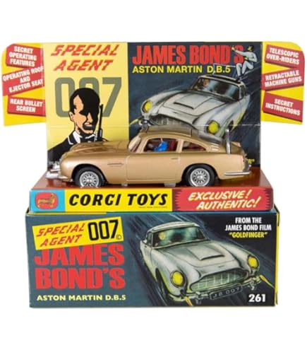 Amazon | コーギー 1/43 アストンマーチン DB5 シルバー ボンドカー