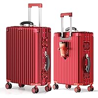 Amazon | [lanbao] スーツケース アルミフレーム 軽量 キャリーケース