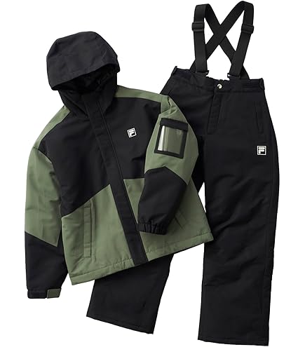 Amazon.co.jp: [GS-9] ジュニア スキーウェア スーツ 上下セット