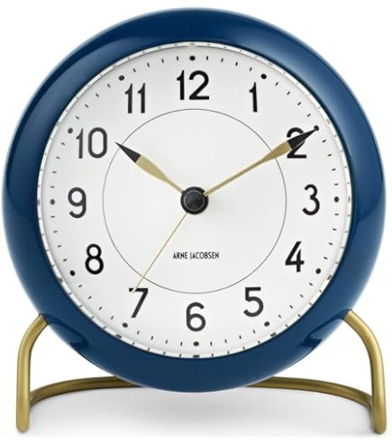 Arne Jacobsen Table Clock Station with Alarm : Amazon.sg: Home