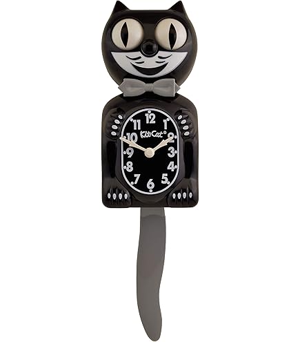 Amazon.co.jp: Kit-Cat Klock クラシック/BK キット キャット クロック