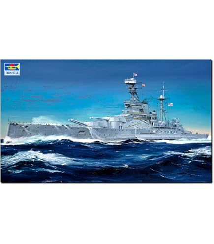 Amazon | トランペッター 1/350 フランス海軍戦艦 リシュリュー 1943