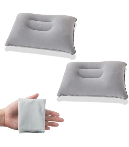 Amazon.co.jp: エアークッション グレー エアー枕 エアーピロー