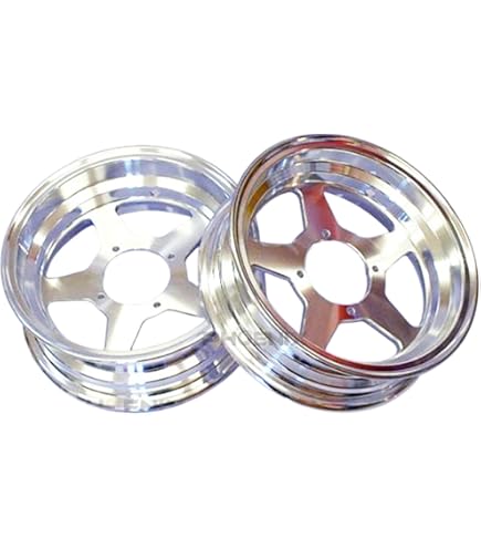 Amazon | タケガワ：10インチアルミホイール 2.5J リア用/ケミカル