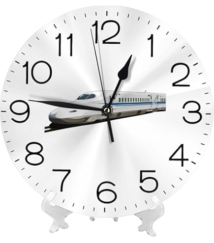Amazon.co.jp: SRA 新幹線クロック 壁掛け時計 SR-WC15001WH (ホワイト