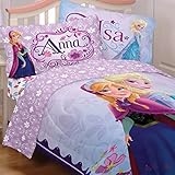 Frozen Celebrate Love Comforter and Sheet Set Twin Size [並行輸入品]