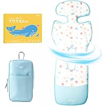 Amazon.co.jp: TOKAIZ ベビーカーシート ファン付き ワフクルpro