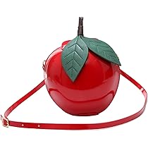 Amazon | [RAMEMO] ショルダーバッグ りんご型 レディース PU