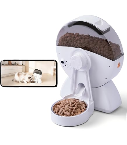 Amazon | 自動給餌器 ケージ取付タイプ 猫 犬 ペット 餌やり うさぎ