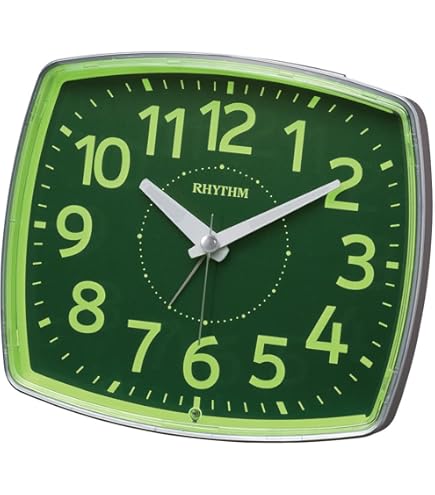Amazon.co.jp: リズム(RHYTHM) クオーツ 目覚まし時計 アナログ