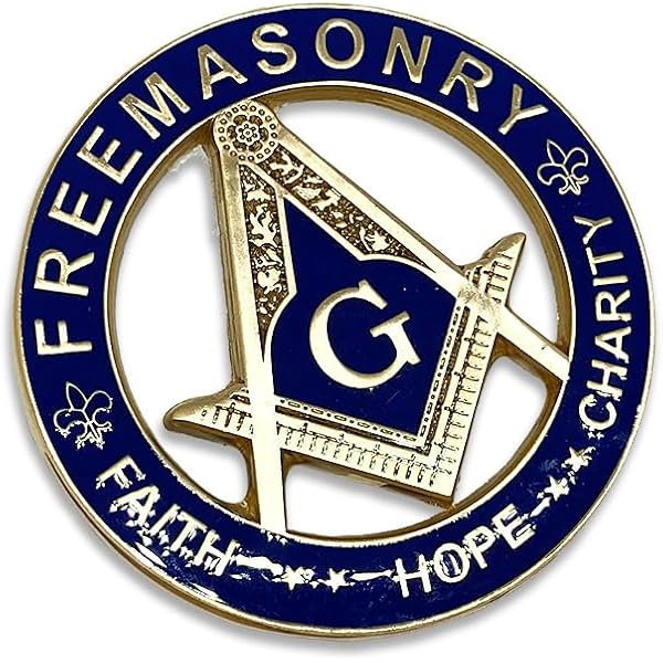 Amazon | フリーメイソン コンパス シンボル ピンバッジ｜ピンズ