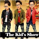 (韓国スタイル子供服) アウター 　キッズ 綿パッド入りジャケット　男の子 厚手コート 全2色100cm 110cm 120cm 130cm 140cm red,110