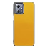 LOOF CASUAL-SHELL レザー 薄型 スマホケース for motorola moto g64 5G / g64y 5G 用 ケース カバー ストラップホール シンプル 耐衝撃 軽量 [パンプキン]