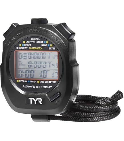 Amazon.co.jp: 100 Lap Memory Stopwatch for Interval Training by