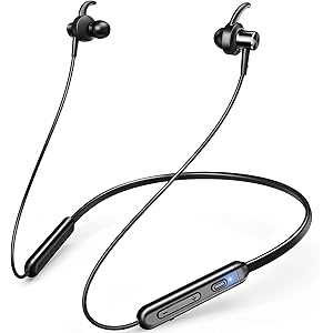 【2020最新版 Qualcomm® aptX™】 Bluetooth イヤホン Hi-Fi 高音質 スポーツ ワイヤレス イヤホン 12時間連続再生 bluetooth5.0 ブルートゥース イヤホン マイク付き AAC8.0/CVC8.0ノイズキャンセリング ハンズフリー通話 自動ペアリング 二台接続可能 Siri対応 PSE&技適認証済 iPhone/ipad/Android対応 (ブラック)