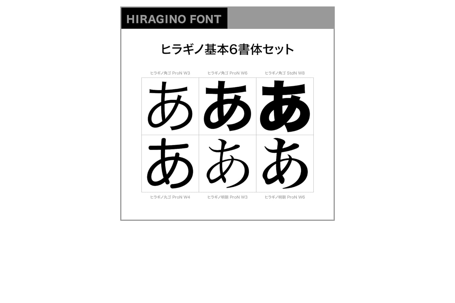 素材集・フォント