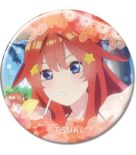 Amazon | 映画 五等分の花嫁 缶バッジ 中野二乃/D KBAN-G003-m16