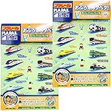 トミカ プラレール おふろでペタペタ！ ２種セット (プラレールB ２個)
