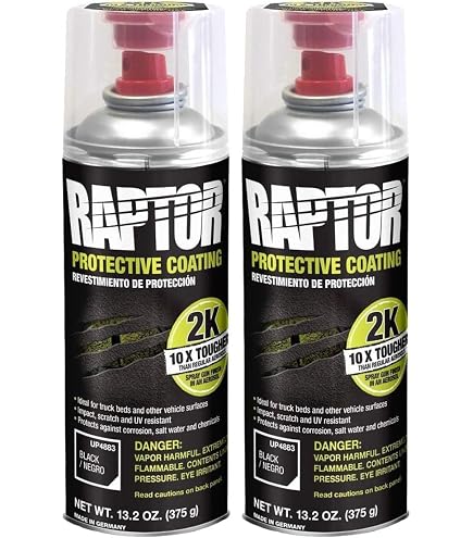 Amazon.co.jp: U-POL Raptor 2K ベッドライナー エアゾール 保護