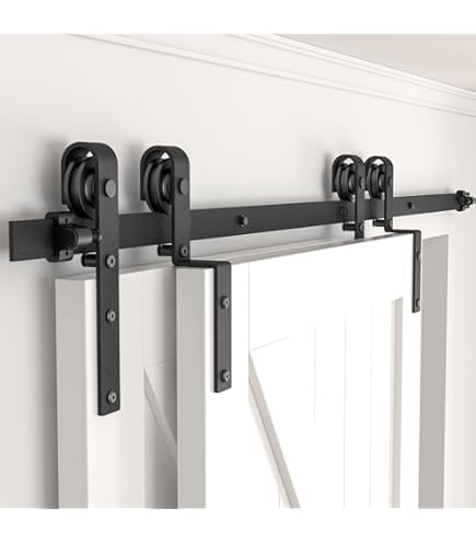 ZEKOO 4 FT Bypass Sliding Barn Door Hardware Kit, Nigeria | Ubuy