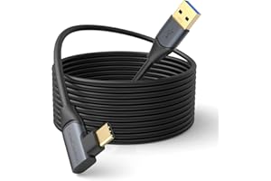 Compatible with Quest 2 Link Cable [10 FT/3M], CableCreation USB C Cable Fast Charging 60W, 5Gbps High Speed PC Data Transfer, Compatible for Quest 2 VR Headset, Printer, Pixel 4 3 XL