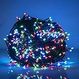 Weanas ? RGB Solar Power String Fairy Light 500 LEDs Multi Color Red Green Blue Flashing Solar Energ
