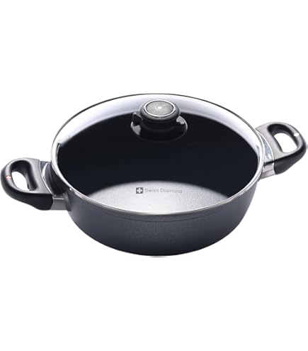 Amazon.co.jp: スイスダイヤモンド フライパン 24cm ガス火専用