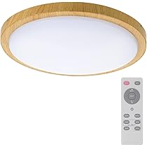 Amazon.co.jp : LEDシーリングライト 木目調 和風 33W