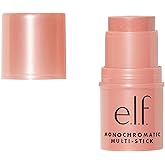e.l.f. Monochromatic Multi Stick for Eye, Lip, & Cheek, Glistening Peach, 0.155 oz