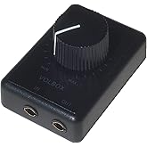 Volbox inline audio volume control attenuator 3.5mm 1/8" aux