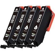 Amazon.co.jp: Epson用 IC80L 互換インク ICLC80L ICLM80Lインク