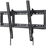 PERLESMITH 壁掛けテレビ金具 37～75インチ対応 ティルト式 テレビ壁掛け金具 耐荷重60kg tv壁掛け金具 テレビかべかけ金具 下向き角度調節 VESA600x400mm 適格請求書発行可