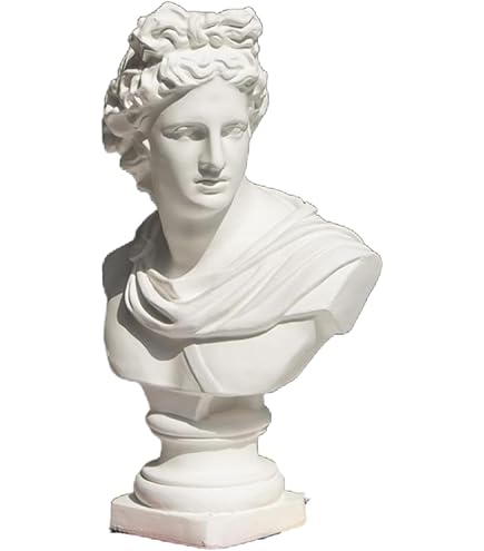 Amazon.co.jp: 石膏像 胸像 人物像 置物 デビッド像 石膏像風 レプリカ