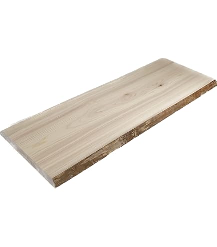天然　欅　DIY材　木材　天板　無垢材　棚板　机　一枚板 欅/ケヤキ 1100x160x20mm 天然木ウォールラック・壁掛けシェルフ