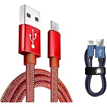 Amazon | Micro USB ケーブル 1M マイクロタイプB 急速充電ケーブル
