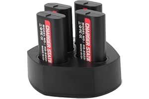 4 個ゲームコントローラー充電式バッテリーパック 3600mah コントローラーバッテリーパック for Xbox One 用充電器ステーション付き for Xbox シリーズ X S