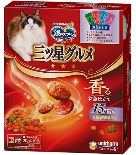 Amazon | ユニ・チャーム 三ツ星グルメお魚味クリーム10歳 180g