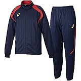 アシックス(asics) TRジャケット＆パンツ上下セット（ネイビー） XST334-50-XST434-50 130