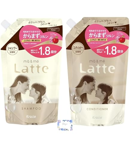 Amazon.co.jp: Mar & Me Latte Shampoo & Conditioner (Apple & Peony