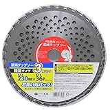 高儀 草刈チップソー 軽量タイプ 230mm×36P 3枚パック